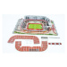 3D puzzle Nanostad: UK - Old Trafford fotbalový stadion Manchester United