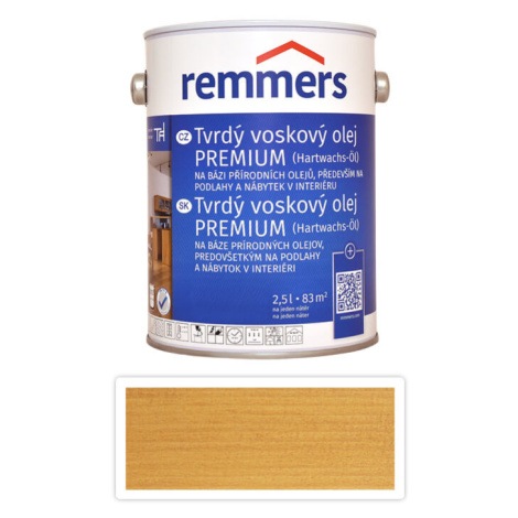 REMMERS Tvrdý voskový olej PREMIUM 2.5 l Dub rustikální