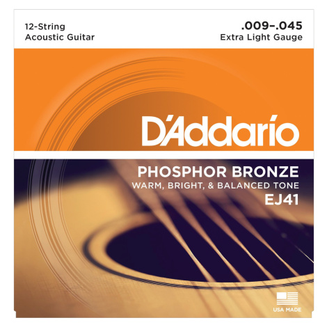 D'Addario EJ41 Struny pro akustickou kytaru