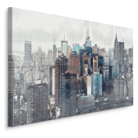 Plátno Panorama Města New Yorku Varianta: 30x20