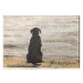 Obraz na plátně Sam Toft - Black Dog Going Home, 2 - 30×40 cm