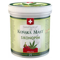 SWISSMEDICUS  Koňská mast s konopím hřejivá 250 ml