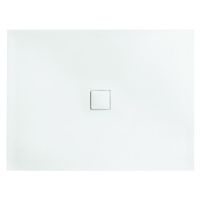 BESCO Obdélníková sprchová vanička NOX bílá - 3,5 cm, 100 cm x 90 cm