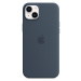 Apple silikonový kryt s MagSafe na iPhone 14 Plus bouřkově modrý Bouřkově modrá
