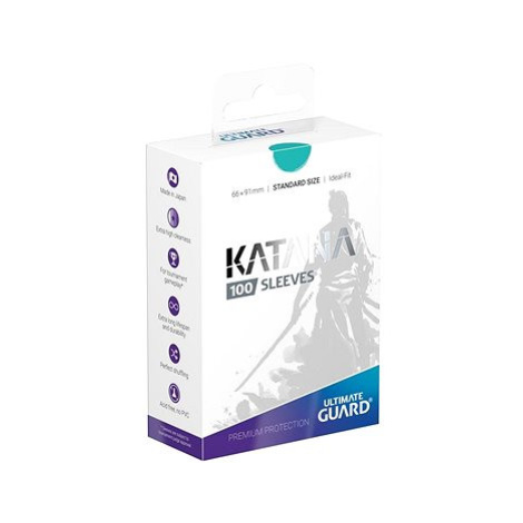 Ultimate Guard - Katana Sleeves Turquoise 100 obalů