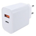 Solight USB A+C 20W fast charger univerzální napájecí adaptér