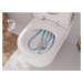 HANSGROHE EluPura S Závěsné WC se sedátkem SoftClose, AquaFall, HygieneEffect, bílá 62021450
