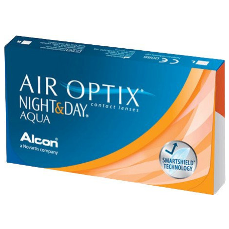 Alcon Air Optix Night & Day Aqua -1.50D, zakřivení: 8.60 6 čoček