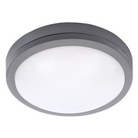 Brilagi - LED Venkovní stropní svítidlo 20 W průměr 23 cm IP54 antracit