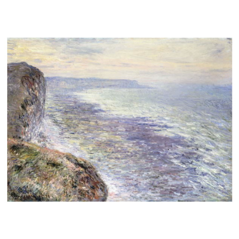 Plakát, Obraz - The Sea near Fecamp; Pres de Fecamp, Marine, 1881, Monet, Claude, 40 × 30 cm