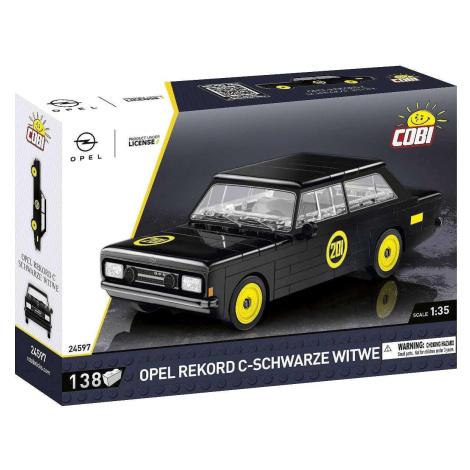 Cobi 24597 opel rekord c-schwarze witwe