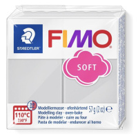 FIMO soft 57g - šedá