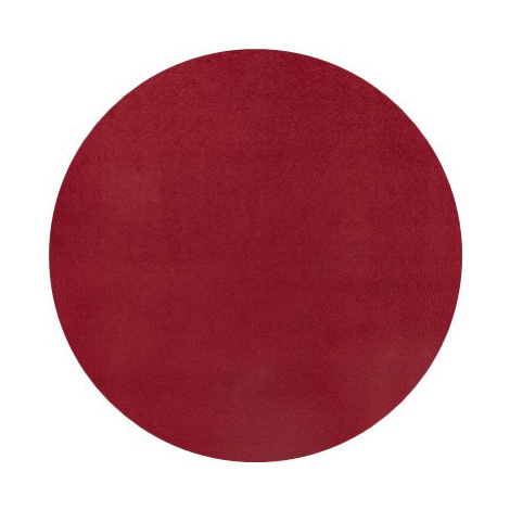 Hanse Home Collection koberce Kusový koberec Fancy 103012 Rot - červený kruh - 133x133 (průměr) 