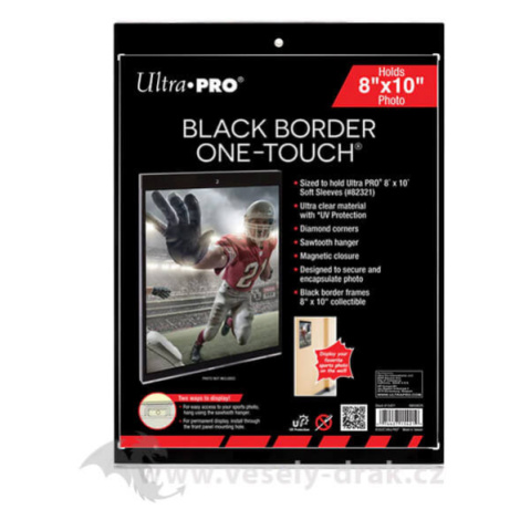 Obal na velkou fotografii - Ultra Pro One Touch Magnetic Holder 20x24 cm (Black Border) Ultrapro