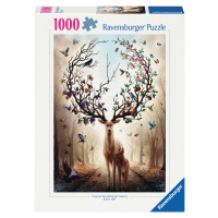 Ravensburger Puzzle, 1 000 dílků (Kouzelný jelen)