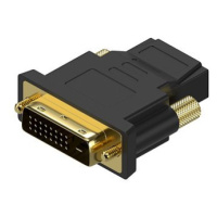 AlzaPower DVI-D (24+1) (M) to HDMI (F) FullHD černý