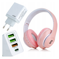 dárek K Vánocům Bluetooth MP3 Sluchátka Univerzální Síťová Nabíječka