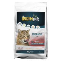 IRONpet Cat Delice Beef (Hovězí) 12 kg