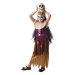 Šaty na karneval - čarodějka, 130 - 140 cm