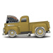 Maisto - Muscle Machines - 1949 Ford F1 Pickup, 1:64