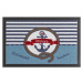 Hanse Home Collection koberce Rohožka námořní kotva modrá 102522 Rozměry koberců: 40x60