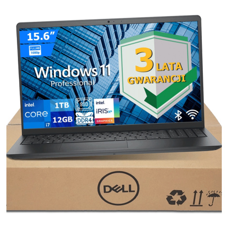 Nový Notebook Dell Vostro 3520 i7-1255U 12GB 1TB Ssd Fullhd 120Hz W11Pro