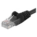 PREMIUMCORD Patch kabel UTP RJ45-RJ45 CAT5e 10m černá