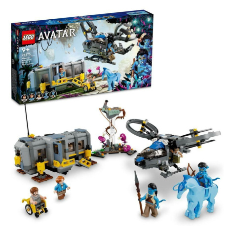 Lego® avatar 75573 létající hory: stanice 26 a rda samson