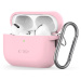 Pouzdro TECH-PROTECT SILICONE HOOK APPLE AIRPODS PRO 1 / 2 DUSTY PINK (5906302313341)