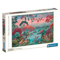 Puzzle 2000 Mírumilovná džungle