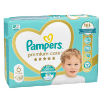 Pampers Premium Care Velikost 6, 38 Plenek, 13kg-18kg