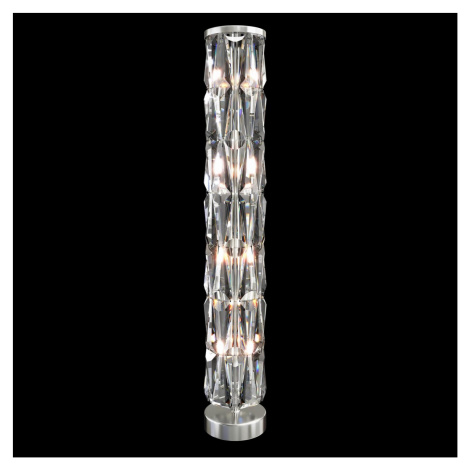 Maytoni Luxusní stojací lampa PUNTES, 60W, v. 126,5 cm, 8xE14 Barva: Chrom