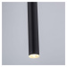 PAUL NEUHAUS LED závěsné svítidlo černá 1 ramenné stmívatelné teplá bílá subtilní design 3000K P