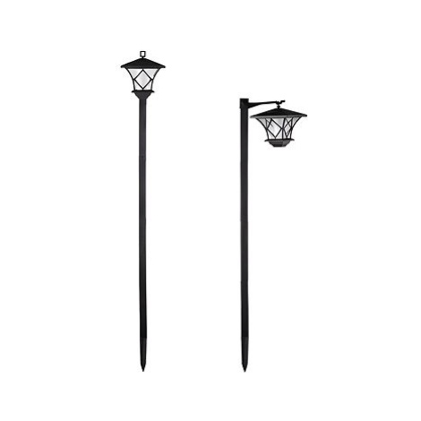 Gardlov 23548 zahradní solární LED lampa do země 55 - 157 cm, IP44, 600 mAh