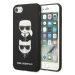 Kryt Karl Lagerfeld iPhone 7 / 8 / SE 2020 / SE 2022 black hardcase Saffiano Ikonik Karl&Choupet