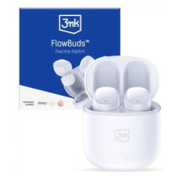 Sluchátka 3MK FlowBuds wireless bluetooth headphones white