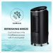 Klarstein IceWind Plus, 4 v 1 ochlazovač vzduchu, ventilátor, zvlhčovač vzduchu, čistič vzduchu,