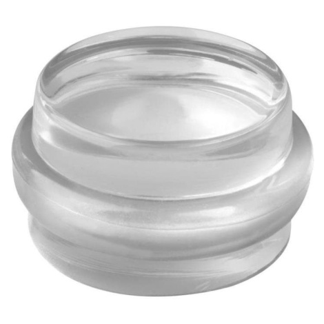 Zarážka dveřní, O 38 x 21 mm, transparentní, samolepící Euronářadí