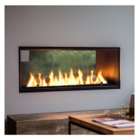 InFire InFire - Vestavěný BIO krb 48,5x123,5 cm 6kW černá