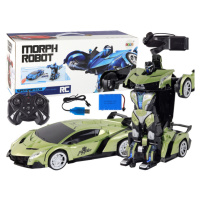 Car-Robot Transformation R/C 1:10 ovládání gesty - Green