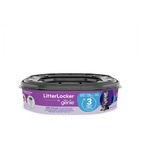 LitterLocker® by Litter Genie odpadkový koš na kočičí stelivo - výhodné balení: 3 x náhradní kaz Litter Locker