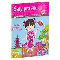 Šaty pro AKIKO - kniha samolepek