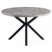 Tempo Kondela Jídelní stůl MEDOR beton/černá + kupón KONDELA10 na okamžitou slevu 3% (kupón upla