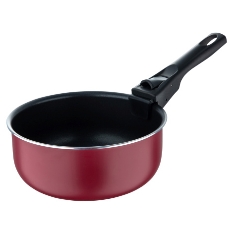 Bergner Sada Hliníkových pánví / rendlíků Click+Cook, Ilag®, 3dílná (sada hrnců, červená)