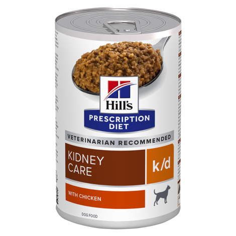 Hill's Prescription Diet k/d Kidney Care s kuřecím - 48 x 370 g Hills