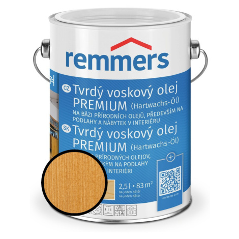 Olej tvrdý voskový Remmers Premium 1354 pinie 2,5 l
