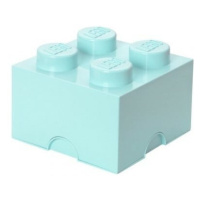 LEGO® úložný box 4 - aqua 250 x 250 x 180 mm