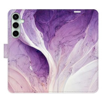 iSaprio flip pouzdro Purple Paint pro Samsung Galaxy S23 FE