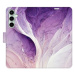 iSaprio flip pouzdro Purple Paint pro Samsung Galaxy S23 FE