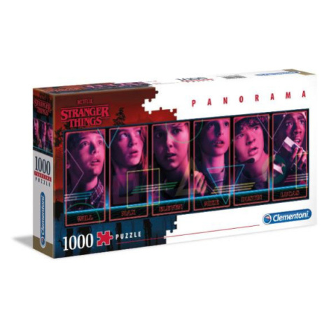 Clementoni Puzzle 1000 dílků panorama STRANGER THINGS 2020 NETFLIX